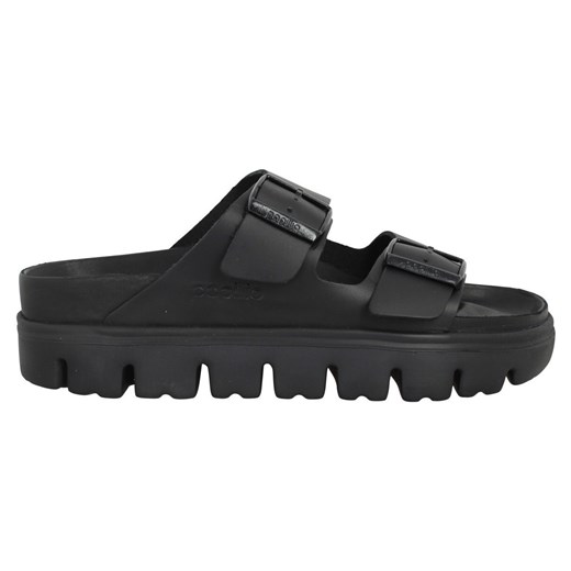 Klapki Birkenstock Papillio Arizona Pap Chunky Cuir Femme Noir 36 Spartoo
