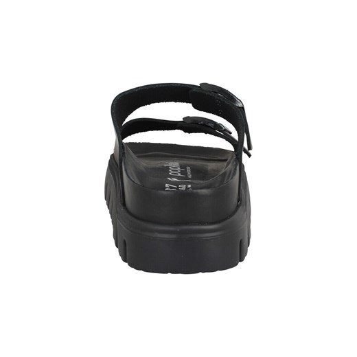 Klapki Birkenstock Papillio Arizona Pap Chunky Cuir Femme Noir 37 Spartoo
