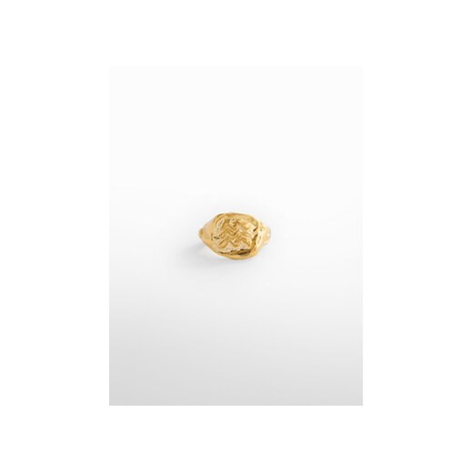 Mango Pierścionek Raizel 47045851 Złoty Mango M MODIVO