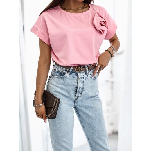 T-shirt Juliet Pudrowy Lisa Mayo S Lisa Mayo