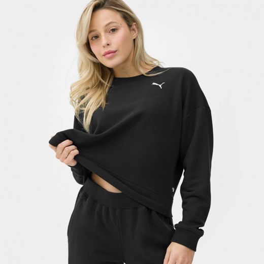 Damski dres komplet Puma Loungewear Suit - czarny Puma L Sportstylestory.com