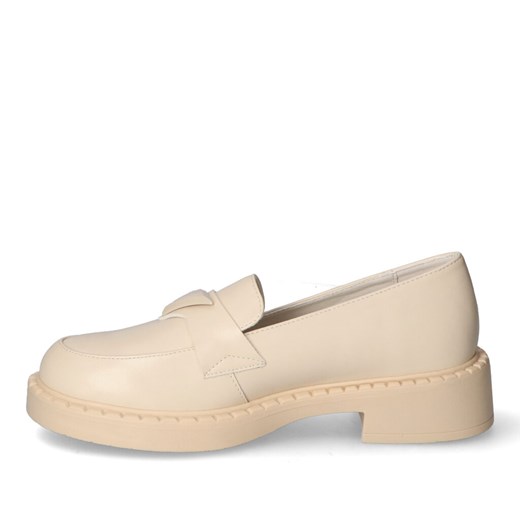 Mokasyny Potocki 23-12002BG Beżowe Potocki 39 Arturo-obuwie