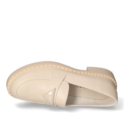 Mokasyny Potocki 23-12002BG Beżowe Potocki 40 Arturo-obuwie