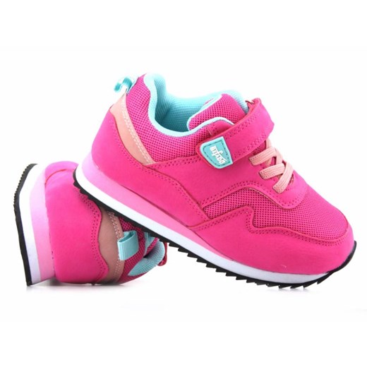 Sportowe buty dziecięce, młodzieżowe - BEFADO 516Y214, różowe ze sklepu ulubioneobuwie w kategorii Buty sportowe dziecięce - zdjęcie 155838683
