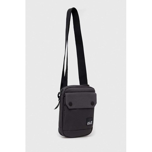 Torba męska Jack Wolfskin ze skóry ekologicznej