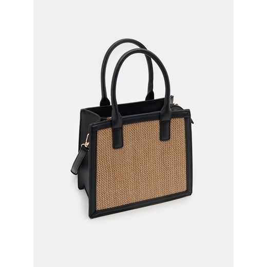 Sinsay - Torebka tote - Czarny Sinsay Jeden rozmiar Sinsay