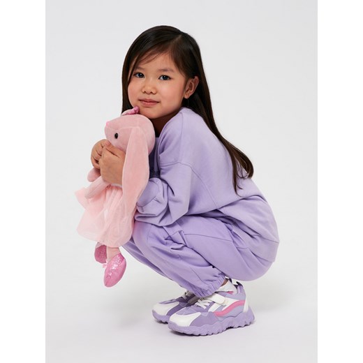 Sinsay - Bluza z nadrukiem - Fioletowy Sinsay 140 Sinsay