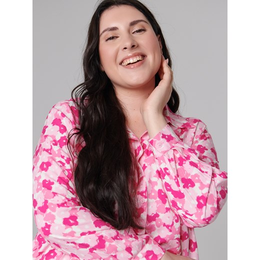 Sinsay - Koszula ze wzorem - Wielobarwny Sinsay 3XL Sinsay