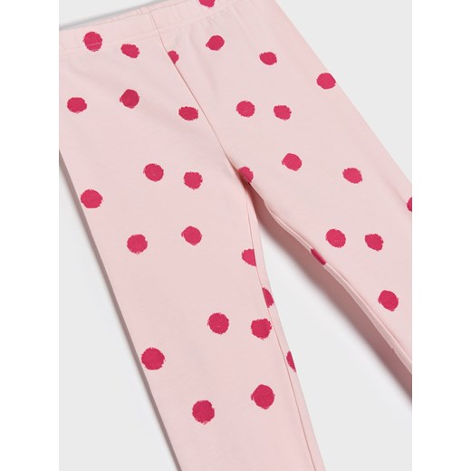 Sinsay - Legginsy - Różowy Sinsay 98 Sinsay