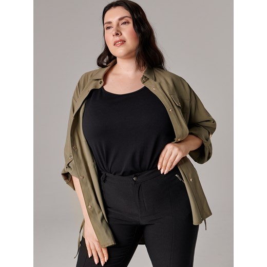 Sinsay - Spodnie z kieszeniami - Czarny Sinsay 2XL Sinsay