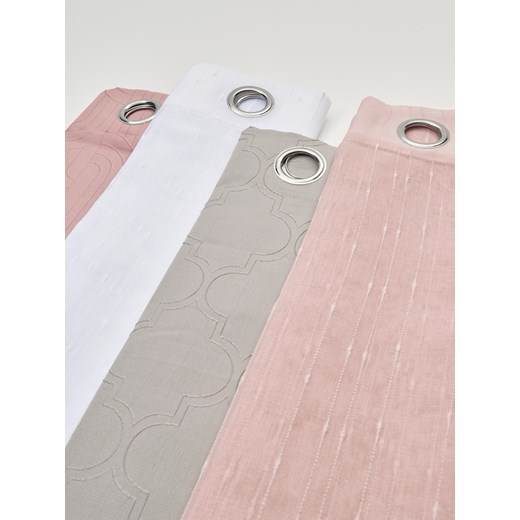 Sinsay - Zasłona - Biały Sinsay Jeden rozmiar Sinsay