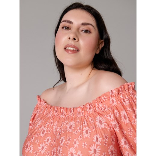 Sinsay - Sukienka maxi w kwiaty - Wielobarwny Sinsay 1XL Sinsay
