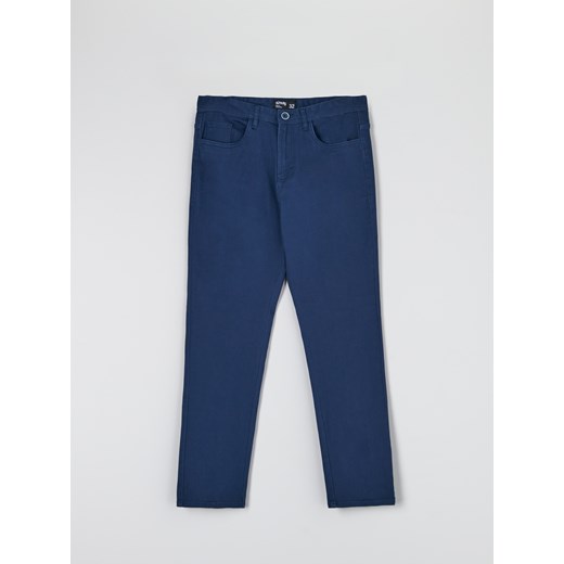 Sinsay - Spodnie regular - Niebieski Sinsay 28 okazyjna cena Sinsay