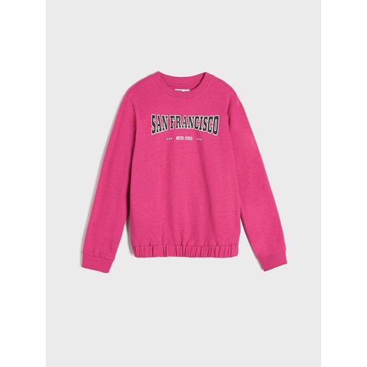 Bluza dziewczęca Sinsay różowa 