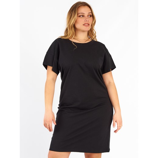 GATE Bawełniana sukienka basic plus size 44 Gate 44 promocyjna cena gateshop