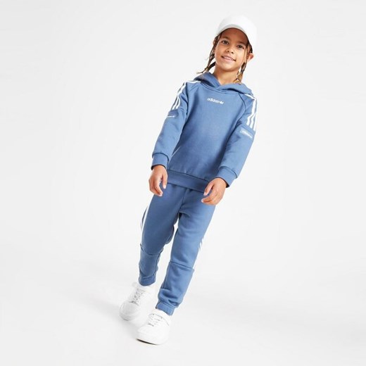 ADIDAS KOMPLET LOCK UP BDGE SUIT BLU/WHT 7-8YRS JD Sports 