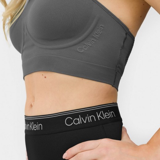Damskie legginsy treningowe Calvin Klein Women 00GWS3L605 - czarne Calvin Klein XL Sportstylestory.com