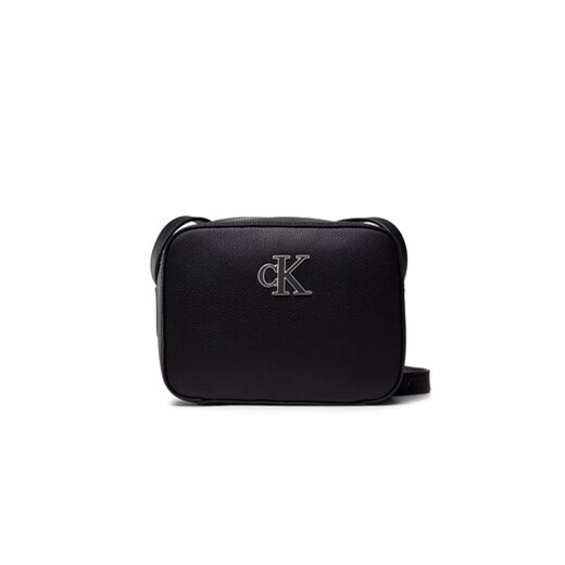 Calvin Klein Jeans Torebka Minimal Monogram Camera K60K608950 Czarny uniwersalny MODIVO okazyjna cena