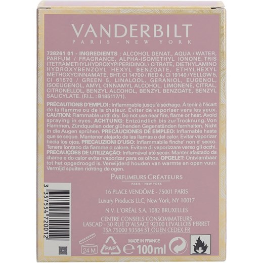 Vanderbilt - EDT - 100 ml onesize promocyjna cena Limango Polska