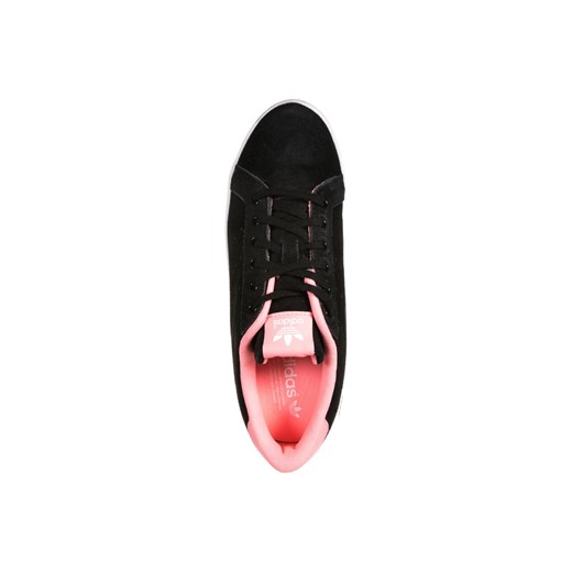 adidas Originals MISS STAN Tenisówki i Trampki core black/light flash red zalando czarny na obcasie