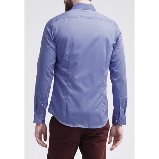 Seidensticker Uno Super Slim KENT PATCH SLIM FIT Koszula blau zalando fioletowy klasyczny