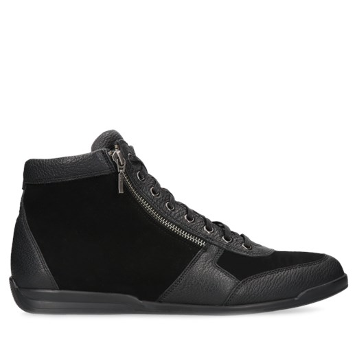 Czarne trzewiki Victor, Conhpol Dynamic, SK2652-01, Konopka Shoes 41 promocyjna cena Konopka Shoes