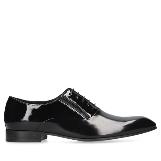 Czarne oxfordy Kevin, Conhpol, CE0392-03, Konopka Shoes Conhpol 40 wyprzedaż Konopka Shoes