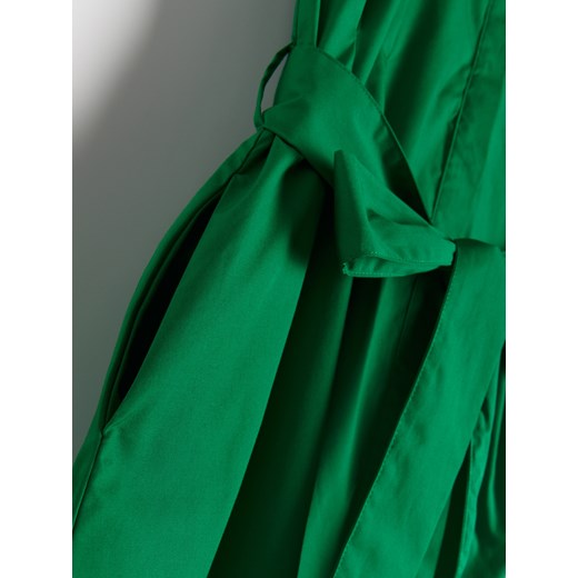 Reserved sukienka mini z krótkim rękawem wiosenna rozkloszowana 