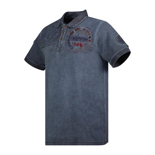 Koszulka polo "Kinflateak" w kolorze granatowym Canadian Peak L okazyjna cena Limango Polska