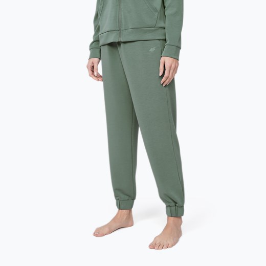 Spodnie do jogi damskie 4F zielone H4Z22-SPDD022 XS sportano.pl okazyjna cena