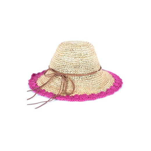 Babie lato kapelusz plażowy cz20214-3, Kolor beżowo-różowy, Rozmiar uniwersalny, Art of Polo ze sklepu Primodo w kategorii Kapelusze damskie - zdjęcie 156042030