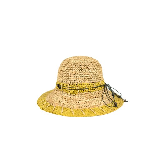 Piknikowy kapelusz plażowy cz21148-6, Kolor musztardowy, Rozmiar uniwersalny, Art of Polo ze sklepu Primodo w kategorii Kapelusze damskie - zdjęcie 156042094