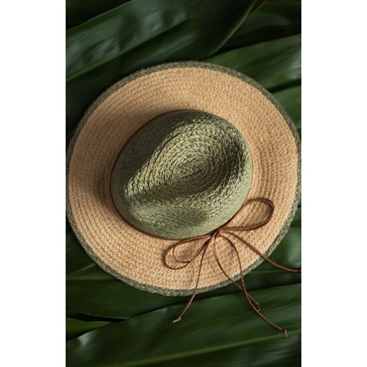 Leukada kapelusz plażowy cz21175-2, Kolor miętowy, Rozmiar uniwersalny, Art of Polo ze sklepu Primodo w kategorii Kapelusze damskie - zdjęcie 156042140
