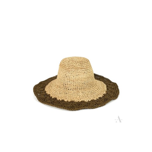 Mary-Ann kapelusz plażowy cz21156-5, Kolor beżowo-brązowy, Rozmiar uniwersalny, Art of Polo ze sklepu Primodo w kategorii Kapelusze damskie - zdjęcie 156042163