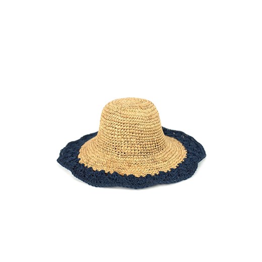 Mary-Ann kapelusz plażowy cz21156-6, Kolor beżowo-granatowy, Rozmiar uniwersalny, Art of Polo ze sklepu Primodo w kategorii Kapelusze damskie - zdjęcie 156042164