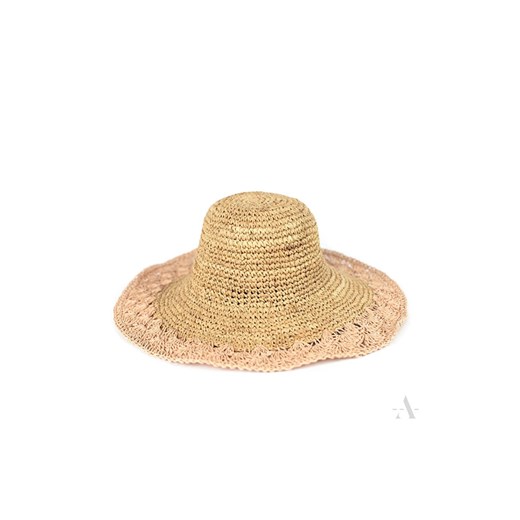 Mary-Ann kapelusz plażowy cz21156-4, Kolor beżowo-różowo-ecru, Rozmiar uniwersalny, Art of Polo ze sklepu Primodo w kategorii Kapelusze damskie - zdjęcie 156042174