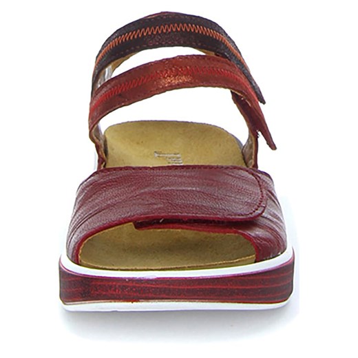 Skórzane sandały "Meggie" w kolorze bordowym Think! 39 wyprzedaż Limango Polska