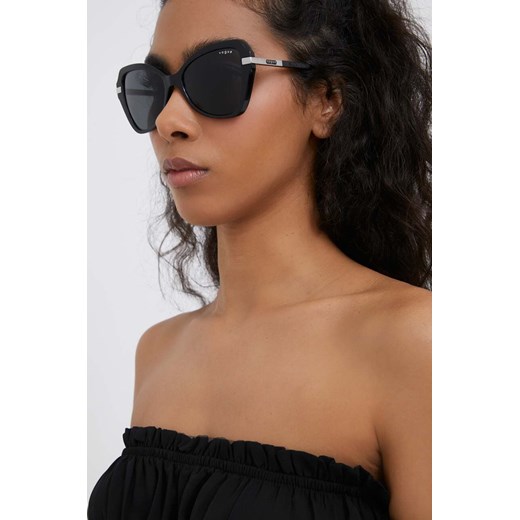 VOGUE okulary przeciwsłoneczne damskie kolor czarny Vogue 53 ANSWEAR.com