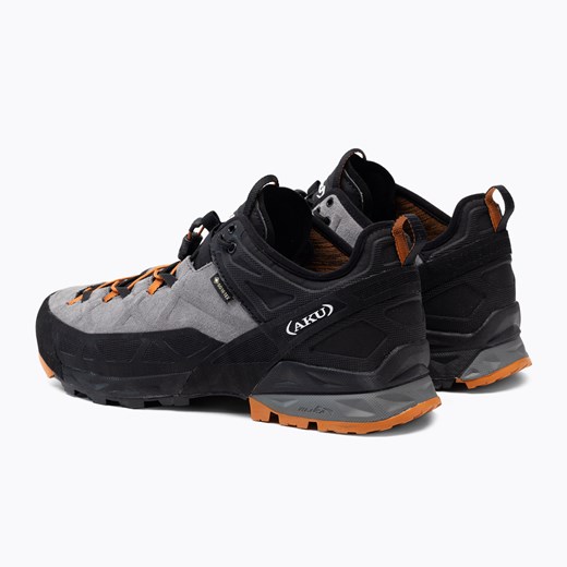 Buty trekkingowe męskie AKU Rock Dfs GTX czarno-pomarańczowe 722-186 44.5 (10 UK) sportano.pl wyprzedaż
