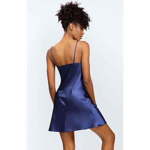 Kamaria koszulka w kolorze granatowym, Kolor granatowy, Rozmiar XS, DKaren ze sklepu Intymna w kategorii Koszule nocne - zdjęcie 156085653