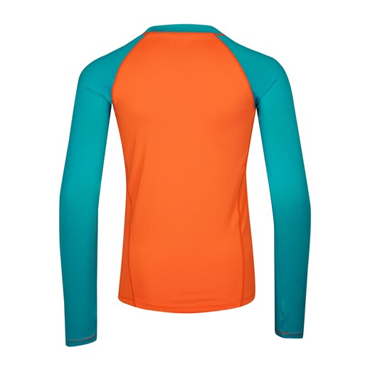 Koszulka kąpielowa "Kvalvika" w kolorze pomarańczowo-niebieskim Trollkids 110 wyprzedaż Limango Polska