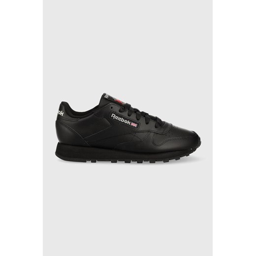 Reebok sneakersy skórzane CLASSIC LEATHER kolor czarny ze sklepu ANSWEAR.com w kategorii Buty sportowe damskie - zdjęcie 156099632