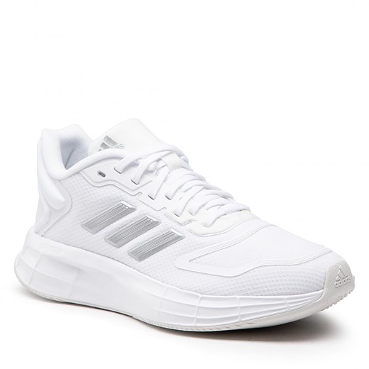 Buty adidas - Duramo 10 GX0713 Cloud White/Silver Metallic/Grey One 42 okazja eobuwie.pl