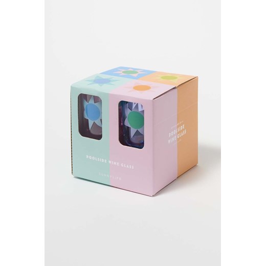 SunnyLife zestaw kieliszków Utopia Multi 4-pack Sunnylife ONE ANSWEAR.com