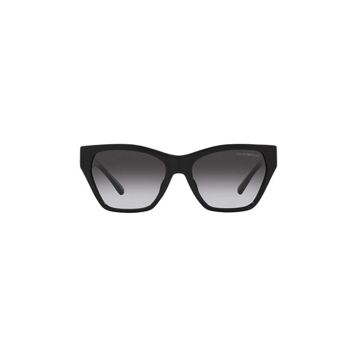 Emporio Armani okulary przeciwsłoneczne damskie kolor czarny ze sklepu ANSWEAR.com w kategorii Okulary przeciwsłoneczne damskie - zdjęcie 156107180