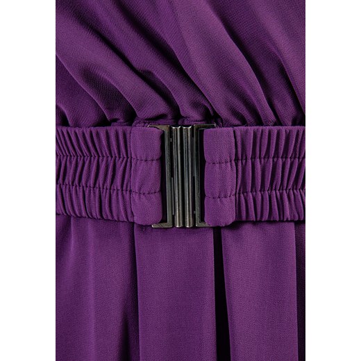 Sukienka Molton kopertowa midi z krótkimi rękawami 