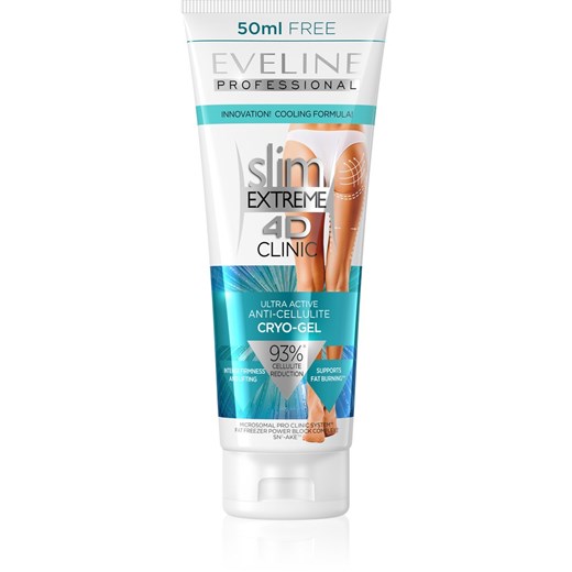 Clinic ultra-aktywny antycellulitowy krio-żel one size Eveline Cosmetics