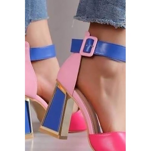 Sandały damskie BERSIA PINK 40 okazja Ivet Shop