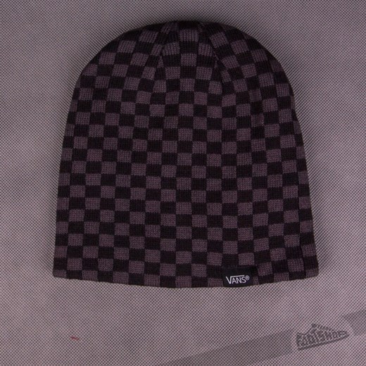 Vans M WHICH WAY NOW BEAN New Charcoal/Bl footshop-pl czarny beanie