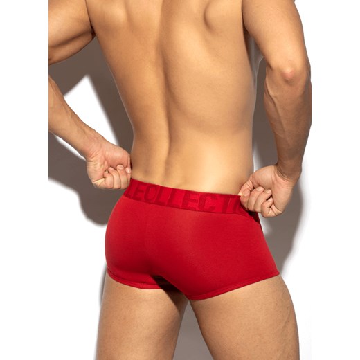 BOKSERKI MĘSKIE ES COLLECTION - 7 DAYS 7 COLORS TRANK RED Es Collection XL meskiegacie.pl